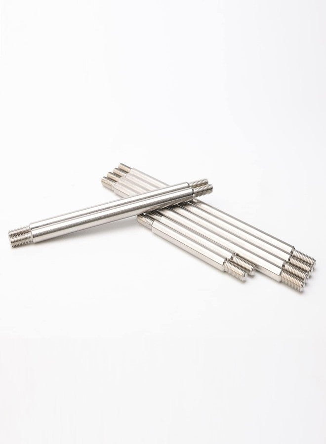 Rchobbytop 8pcs Stainless Steel Links Set 12.8" (324mm) Wheelbase Linkage Pull Rod for TRX-4 Defender 1/10 RC Crawler - Image 4